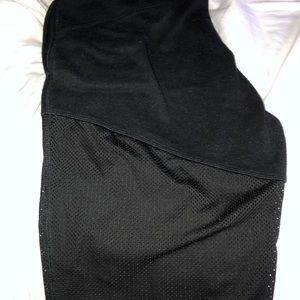black see through joggers